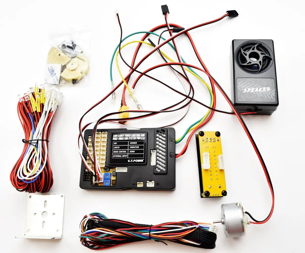 Gt Power Pro Container Truck Light & Voice Vibration System - Gt-Trucklightvoice 1