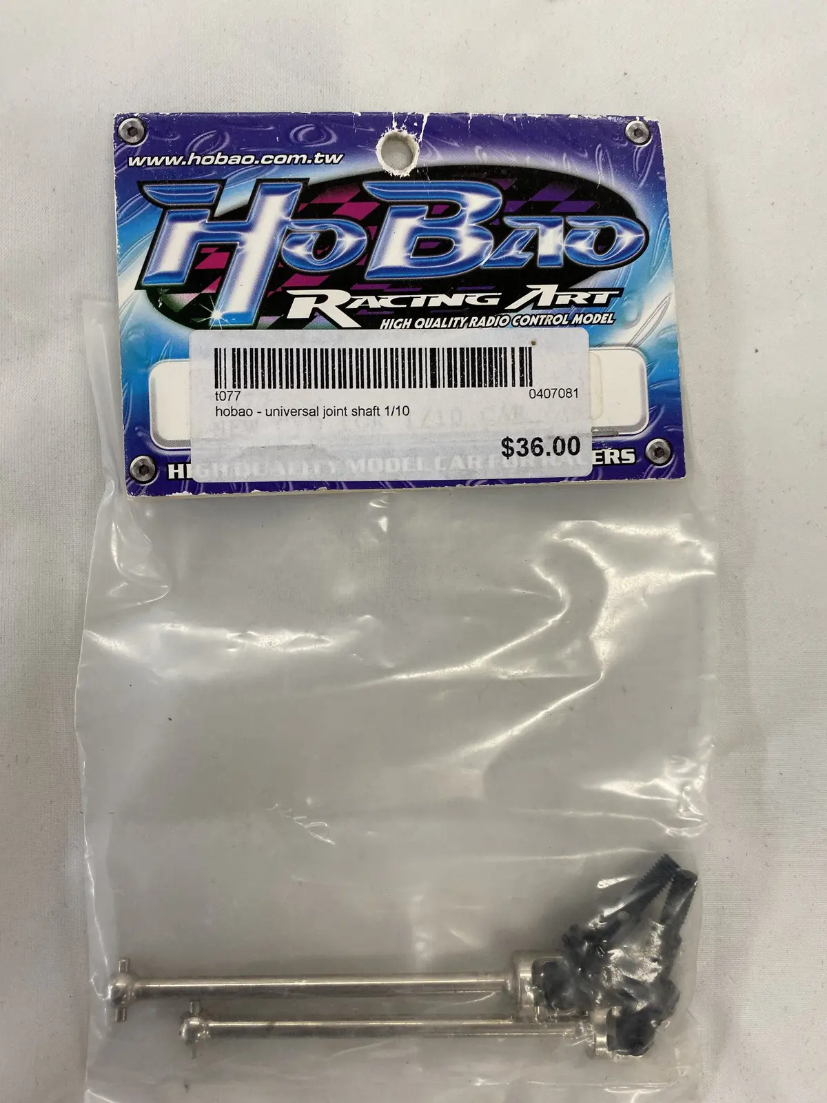 Hobao 1/10 Universal Joint Shaft Cvds 2Pcs - Hb-T077 1