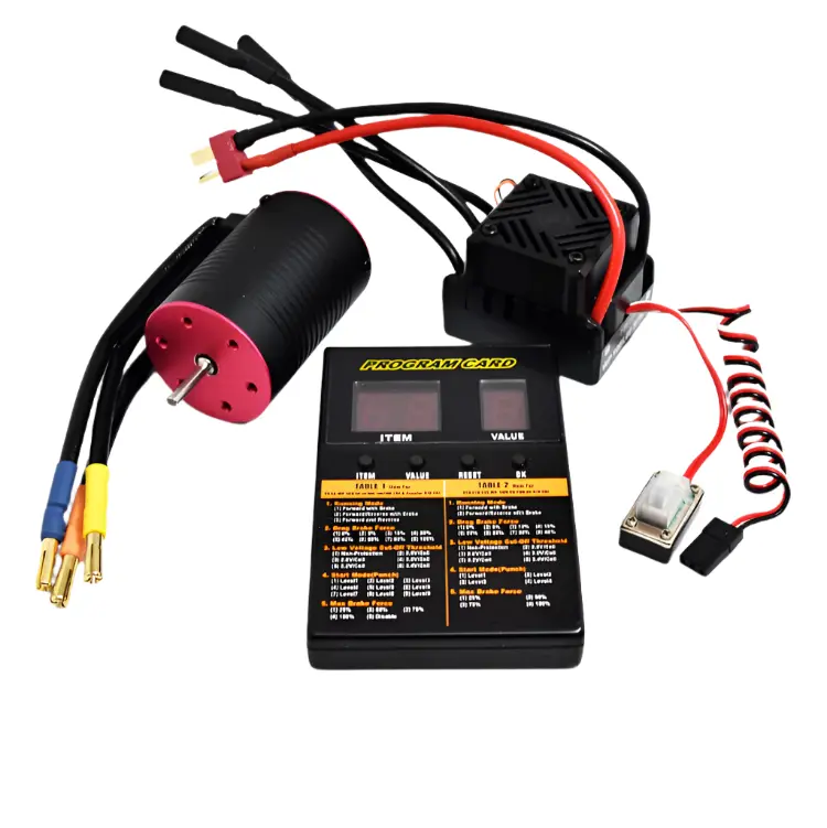 Hobbywing 4000Kv Brushless Motor And 60A G2 Wp Esc Combo - Hwap60bl4000 1