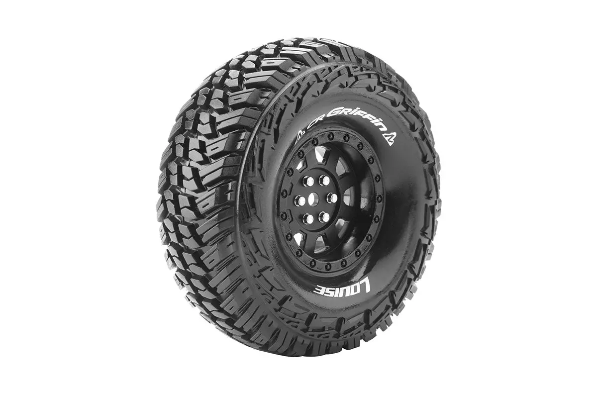 Louise Cr-Griffin 1.9In Super Soft Crawler Tyre On Black Wheel 2Pcs - Lt3230vb 1