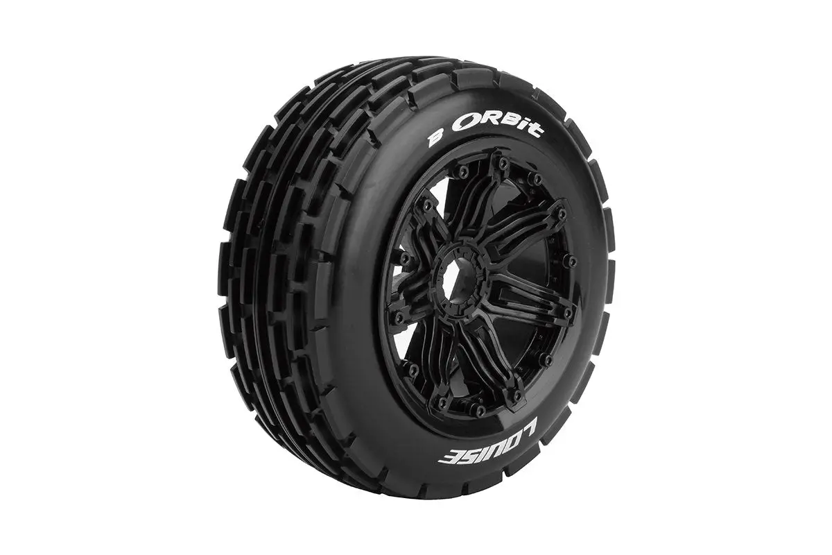Louise B-Orbit 1:5 Fr Buggy Sport Tyre On Black Wheels 2Pcs - Lt3265b 1