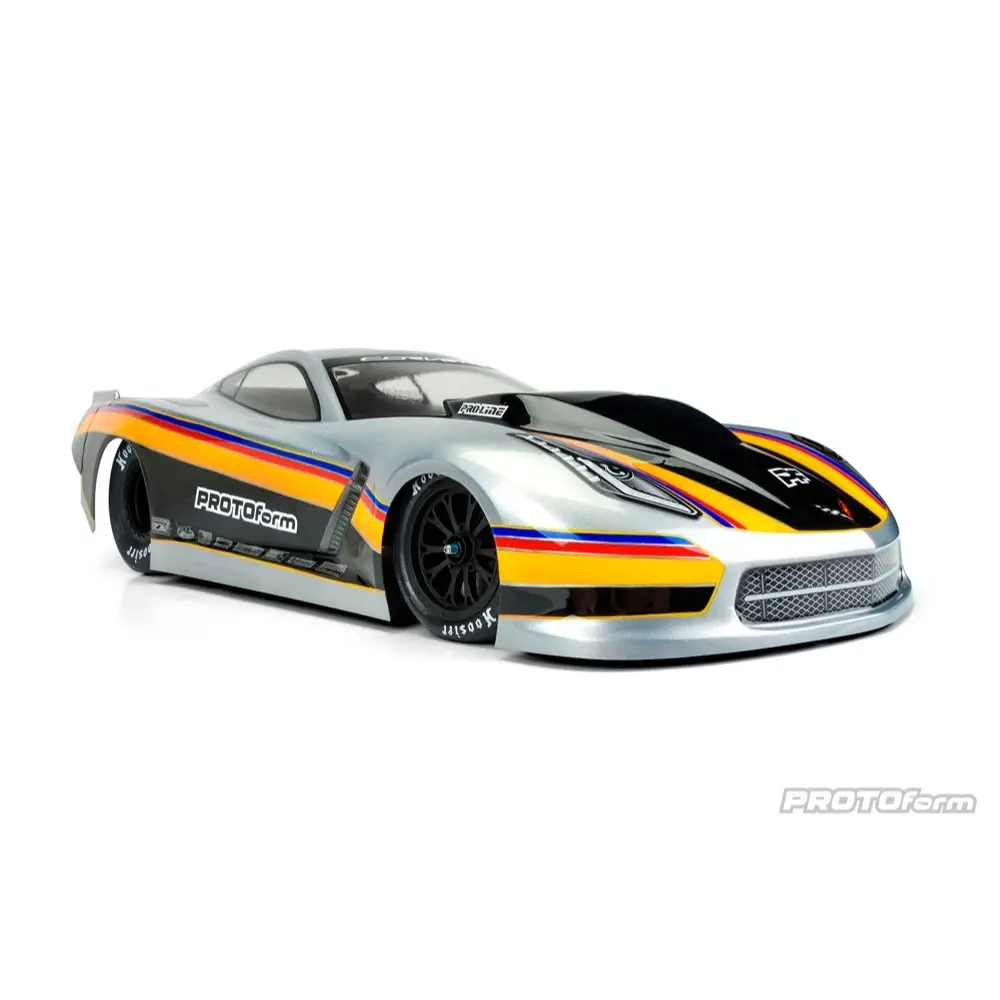 Proline Protoform Chevy Corvette C7 Pro-Mod Clear Body Suit 22S/ Drag Slash - Prm157140 2