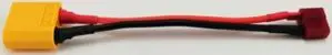 Rct Adaptor Male Xt90 To Female Deans - Rctc07077 1