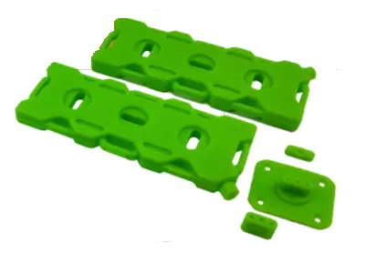 Rct 1:10 Tall Jerry Can With Mount Green 2Pcs - Rctsm04002e-A 1