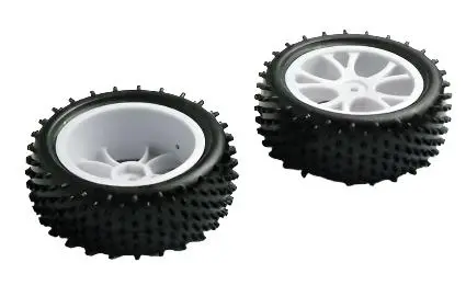 Riverhobby Fr Pin Tyre On White Wheels Suit Spirit/ Vantage 2Pcs Ftx-6300W - Rh-10300 1
