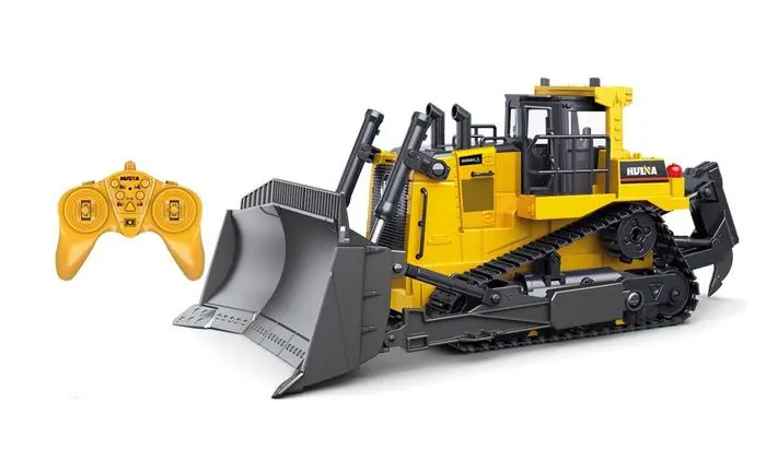 Huina 1:16 Rc Bulldozer With 2.4Ghz Radio, Battery And Charger - Sfmhn1569 1