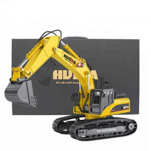 Huina 1:14 Full Alloy Excavator With 2.4Ghz Radio, Battery And Usb Charger V3 - Sfmhn1580 1