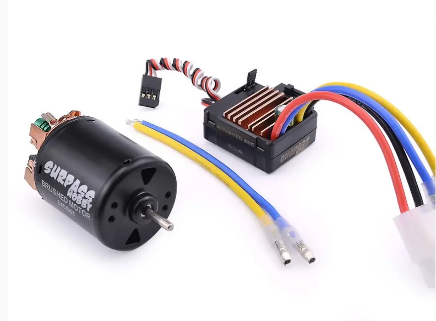 Surpass 21T 540-Size Brushed Motor & 60A Esc - Sur-88004 1