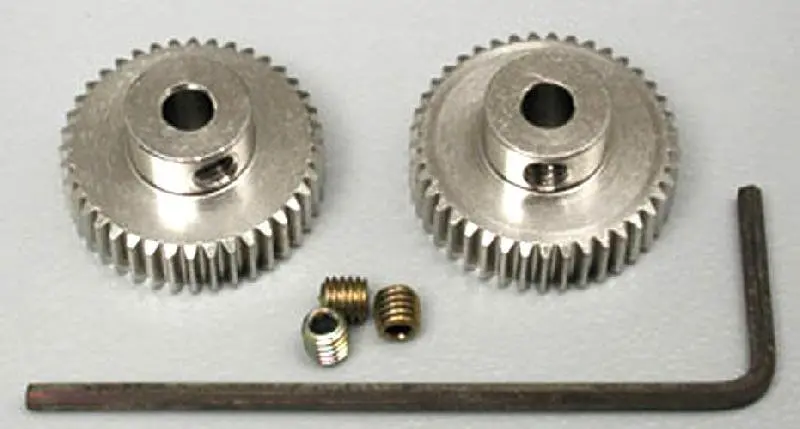Tamiya 38T And 39T 0.4P Pinion Gears - 53407 1