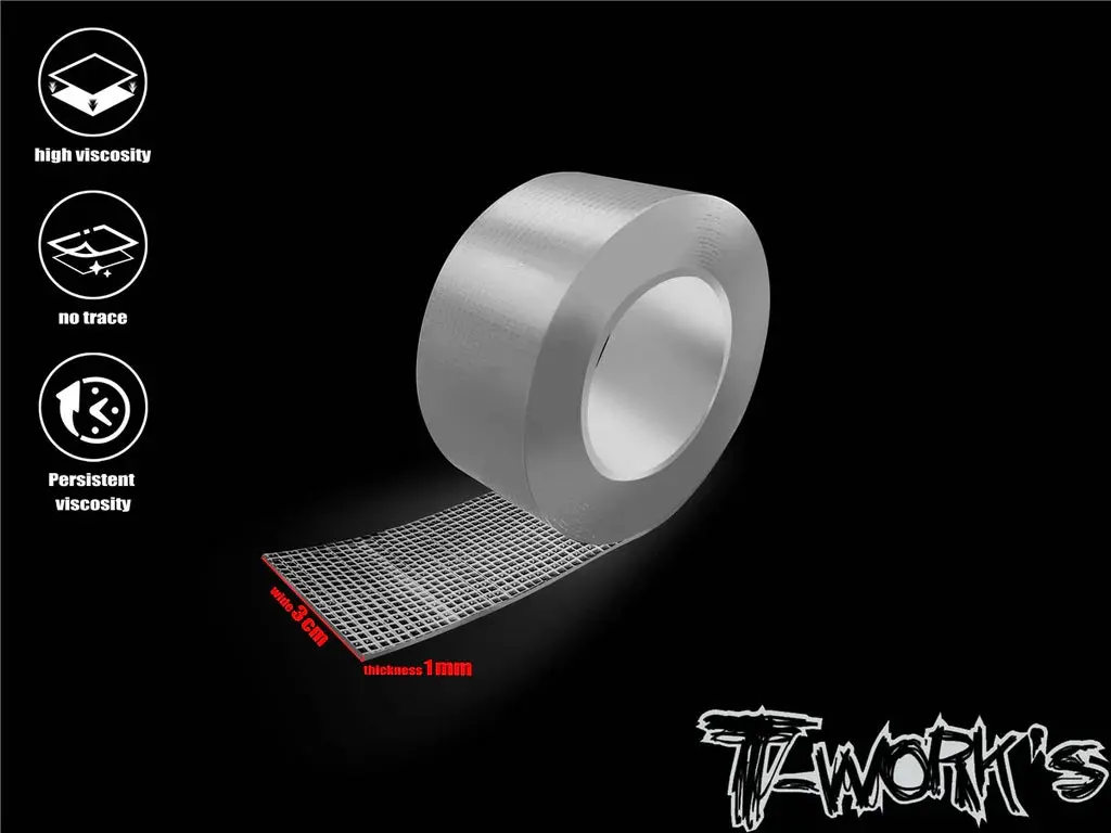 Grid Thread Double Sided Tape 3Cm X 3M 1