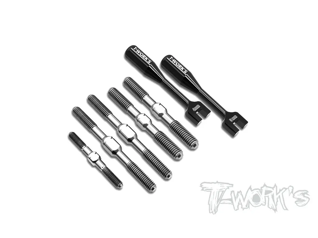 Titanium Turnbuckle Set For Team Associated Rc8b4.1 1