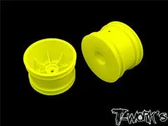 1/10Th Rear Wheel - Yellow 2.2 12Mm Hex 1