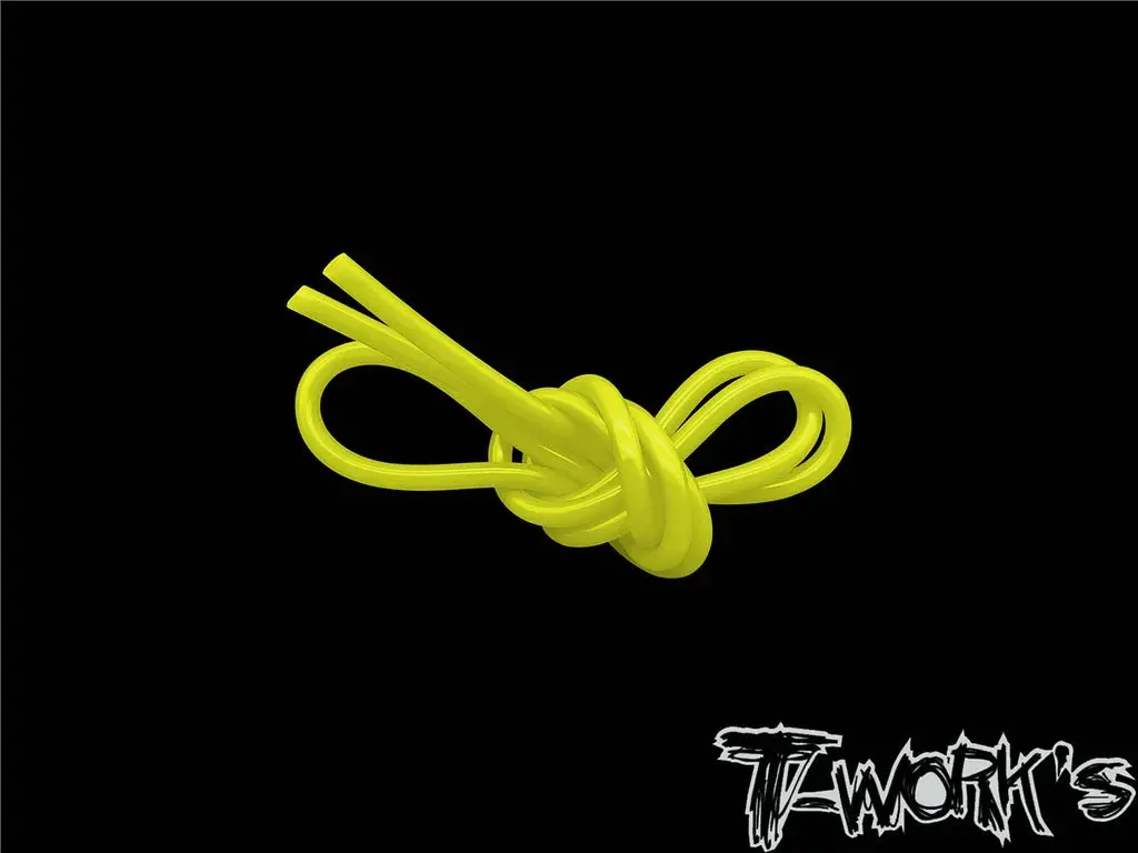 Silicone Fuel Tube 5.2X2.3Mm (1M) - Flourescent Yellow 1