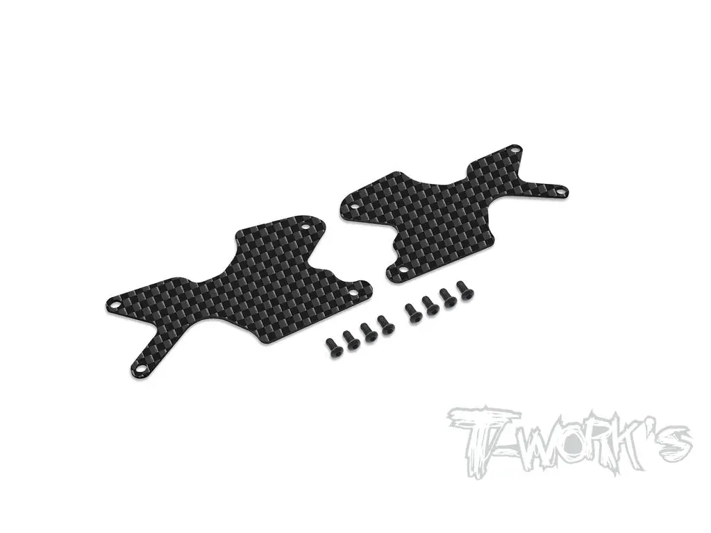 Graphite Rear A-Arm Stiffeners 1.5Mm For Team Associated Rc8b4.1 1