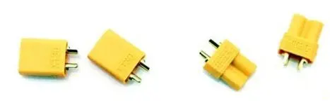 Tornado Xt30u Male & Female Plugs 2Pcs/Ea - Trc-0105C 1