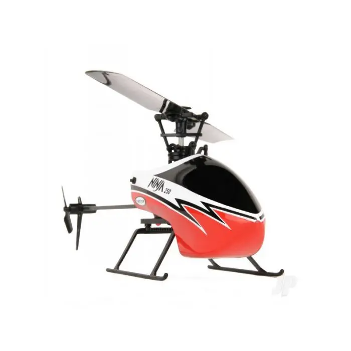 Twister Red Ninja 250 Flybarless 6 Axis Heli Rtf - Twst1001r 1
