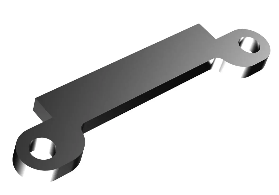 Udi Metal Rear Bulkhead Tie Bar - U1601-040 1
