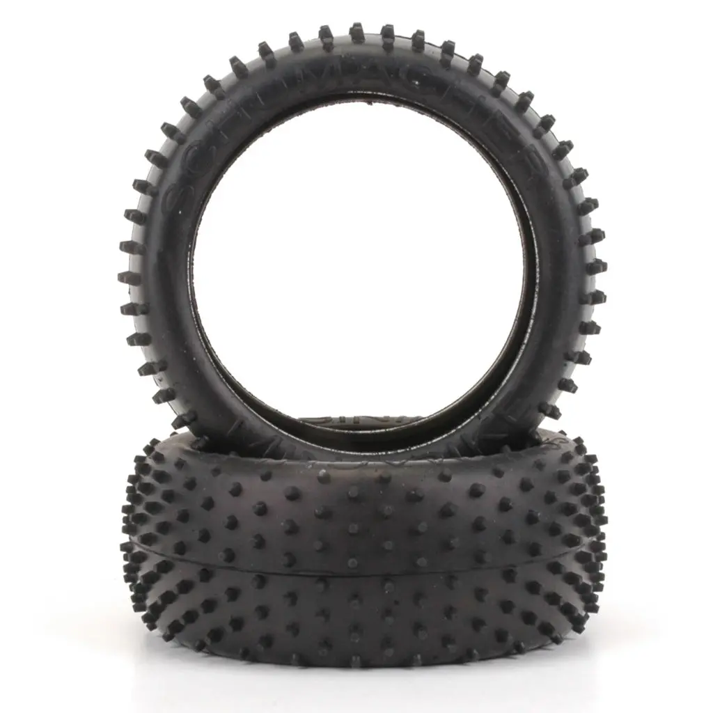 Mini Spike Yellow 1/8Th Off Road Buggy Tyre - 1Pr 1
