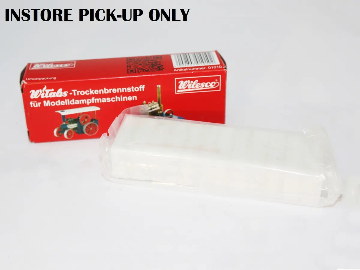 Wilesco Z81 Dry Fuel Tablets 12Pcs - W01010 1