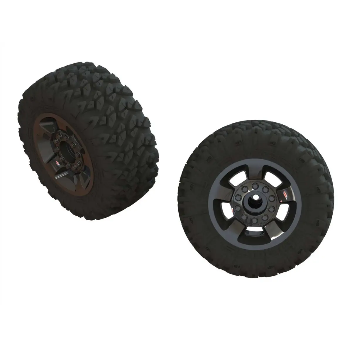 Ragnarok Mt Tyre St Preglued Black Chrome - 1Pr 1