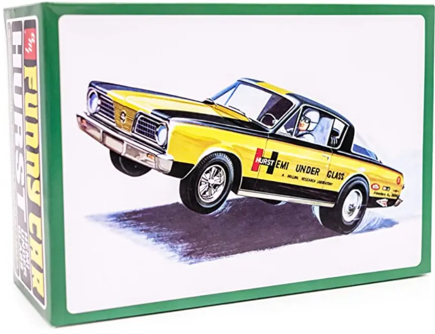 Amt 1966 Plymouth Barracuda Hemi Under Glass 1:25 - Amt1153 1