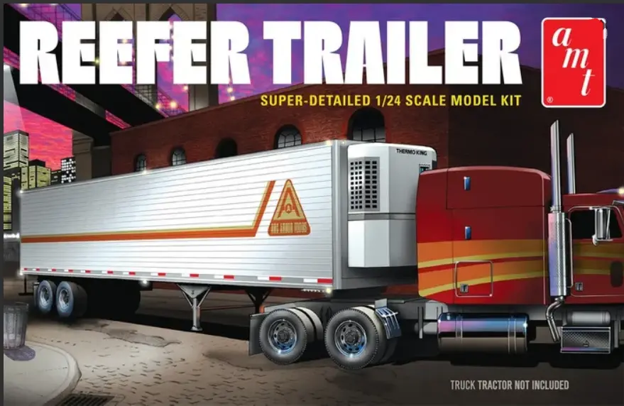 Amt Reefer Semi Trailer 1:24 - Amt1170 1
