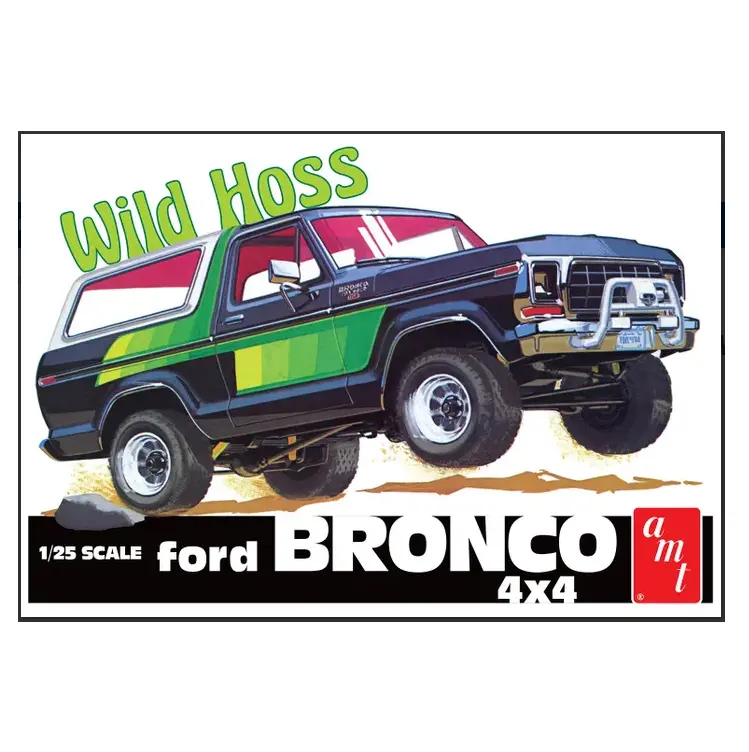 Amt 1978 Ford Bronco Wild Hoss 1:25 - Amt1304 1