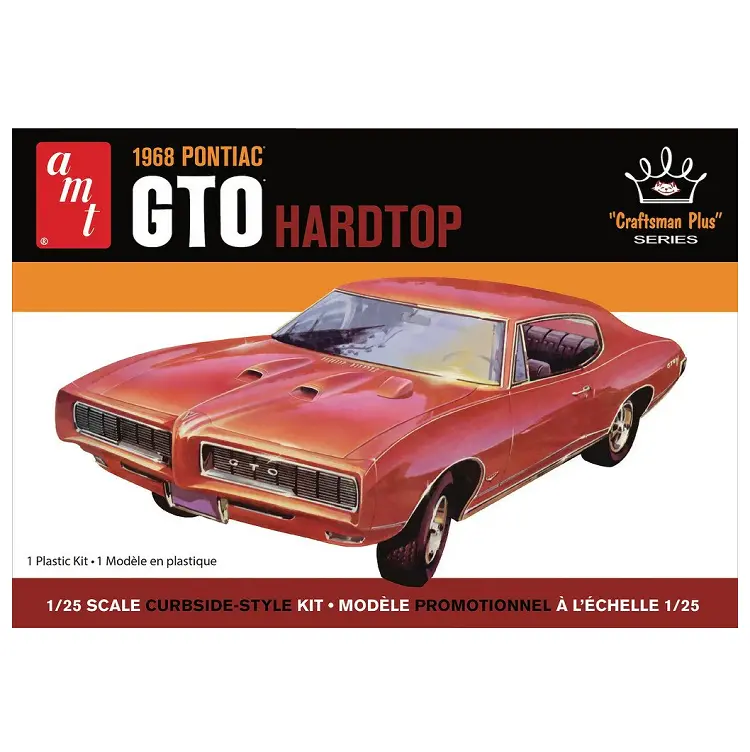 Amt 1968 Pontiac Gto Hardtop 1:25 - Amt1411 1