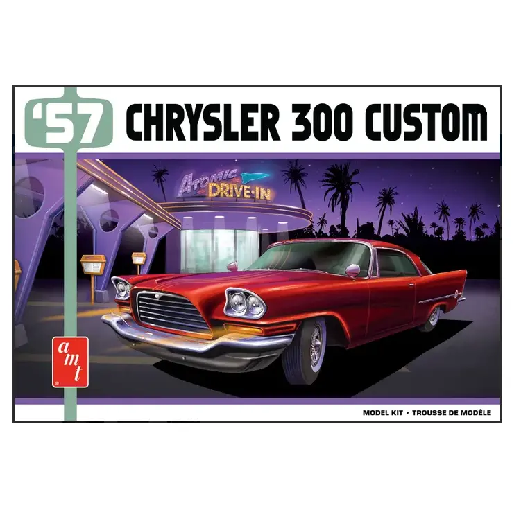 Amt 1957 Chrysler 300 Custom 1:25 - Amt1447 1