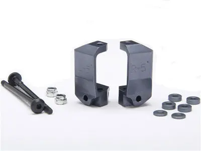 Anza -5Deg King Pin, Ball Stud & Caster Block Gunmetal Aluminium Suit Slash - Anza3633 1