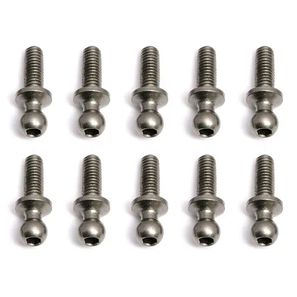 Rc10b7 Ball Stud Long Neck 8Mm - 10Pcs 1