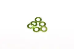 Axial 1 X 6 Mm Spacer, Green, ( 6Pcs ) Axa1301 1