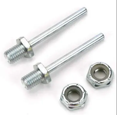Dubro 3.97Mmdx50.8Mml Spring Steel Axles W/ Nuts 2Pcs - Dbr248 1