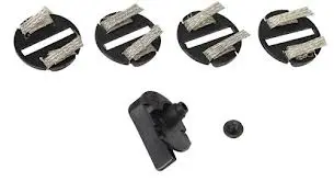 Scalextric Braid Plates And Braids 4Pcs, Guide Blade 1Pc - C8329 1