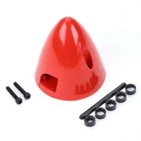 Dubro 44.5Mm Spinner 2-Blade Red 1Pc - Dbr268 1