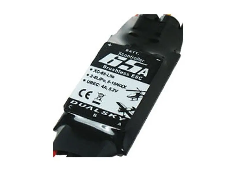 Dualsky 65A Lite Brushless Esc 2-6S - Dsxc65lite 1