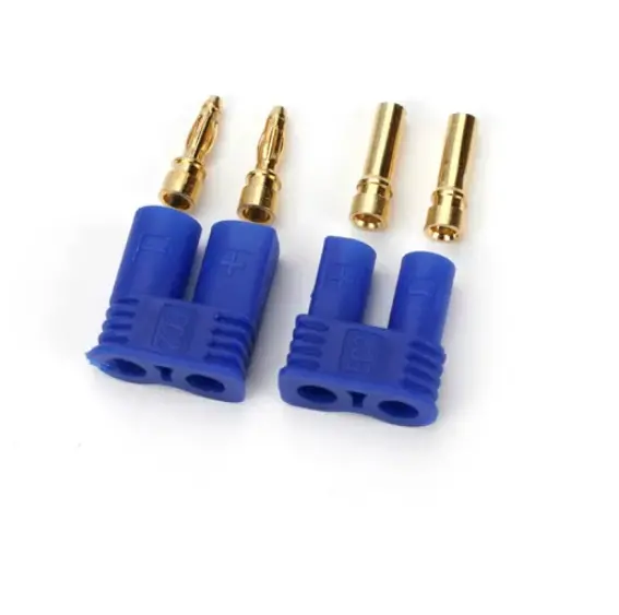 E-Flite Ec2 Male & Female Connectors 1Pc/Ea - Eflaec203 1