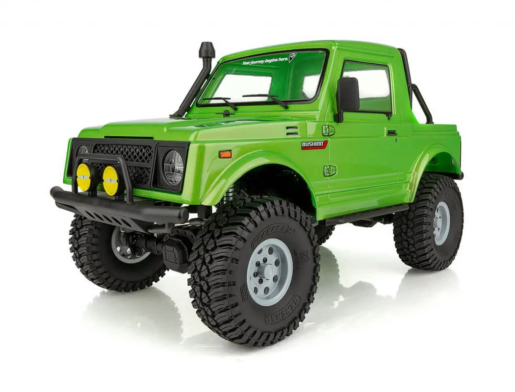 Enduro Bushido Trail Truck 1/10 Rock Crawler Rtr - Green 1
