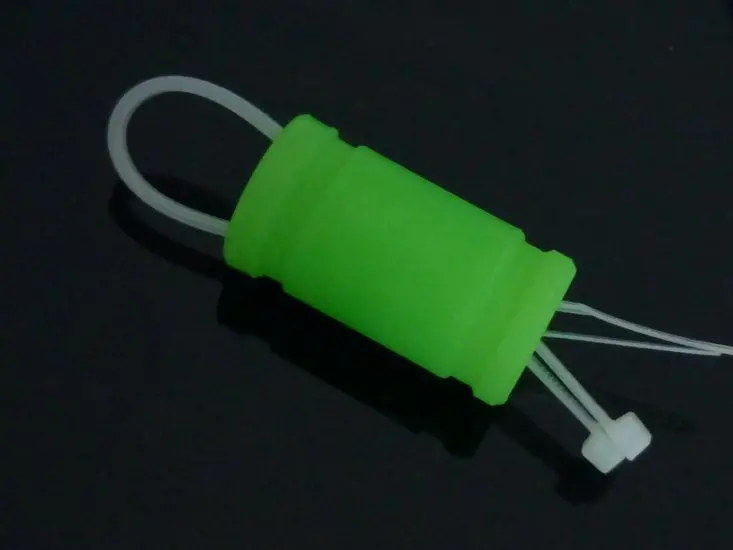 Ansmann Silicone Exhaust Adapter 1.5In Green - C201000095 1