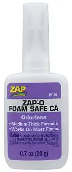 Zap-O Ca Foam Safe Glue 20G - Pt-25 1
