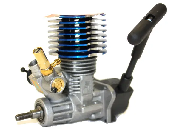 Force .15 Car Engine W/ Pull Start, Carby & Side Exhaust - Fe-1208Sl 1