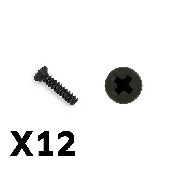 Tracer Countersunk Self Tapping Screws 2.6X12mm 1