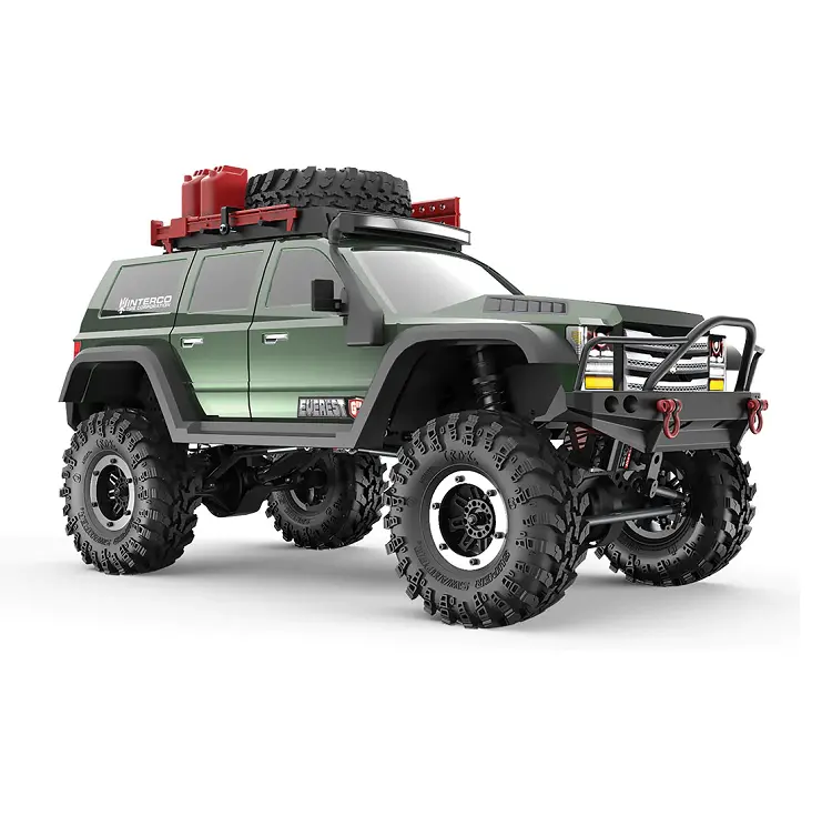 Redcat Everest Gen7 Pro 1:10 Green Crawler W/ 2.4Ghz Radio, Scale Accessories, Battery & Charger - Rcatgen7pro-G 1
