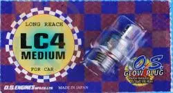 O.S. Engines Lc4 Long Reach Medium Glow Plug - Osm71653400 1