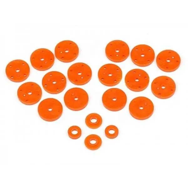 D2 Evo Shock Piston Set 4X1.2Mm/1.3Mm/1.4Mm/Blank 1