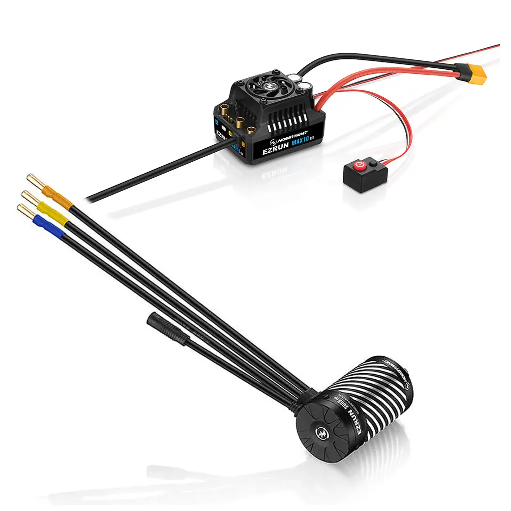Ezrun Max10 G2 140A Esc & 3652Sd 4000Kv G3 Motor - Combo 1