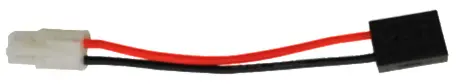 Rct Tamiya Male To Trx Plug Female Conversion Connector 16Awg 100Mm 1Pc/Bag (1Pc) - Rctc07007 1