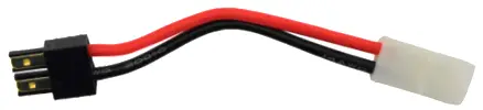 Rct Tamiya Female To Trx Male Conversion Connector 14Awg 100Mm 1Pc/Bag (1Pc) - Rctc07008 1