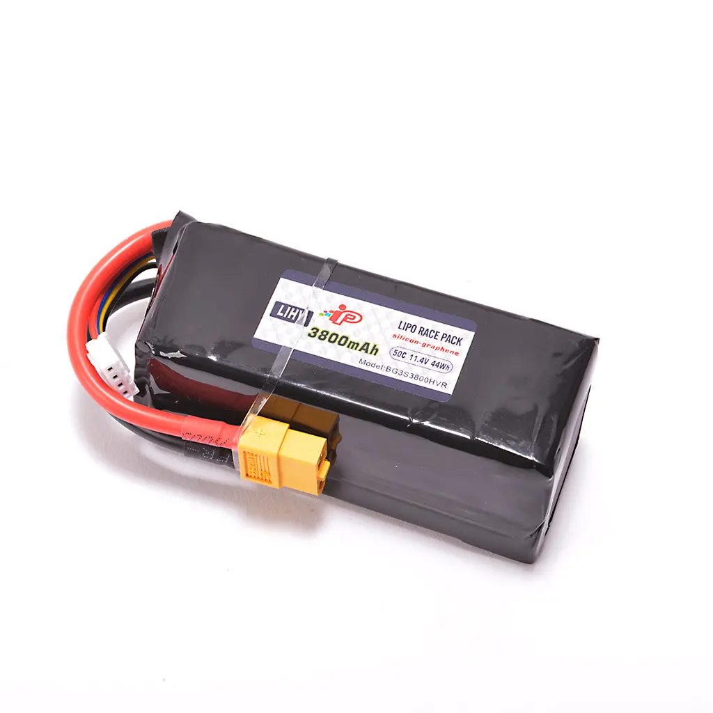 Lipo 3800Mah 3S 11.4V 50C Battery With Xt60 * 1