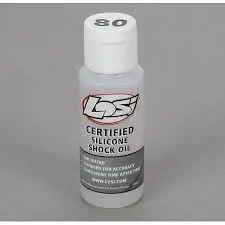 Losi 80Wt Silicone Shock Oil 2Oz - Tlr74016 1